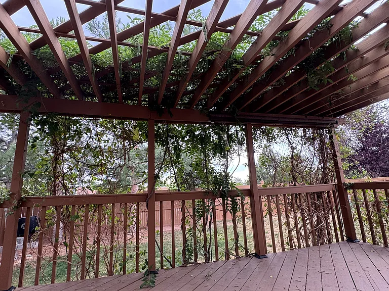 Deck from Sliding Door