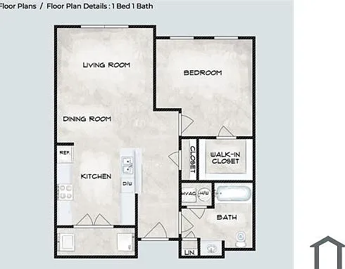 1 bed, $856 — Photo 4