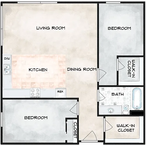 Floor plan Referee