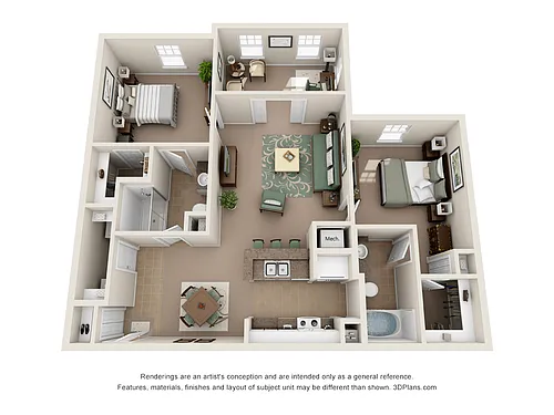 Floor plan B3 - The Paris