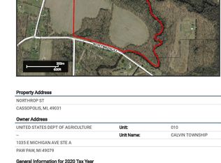 Northrop St, Cassopolis, MI 49031