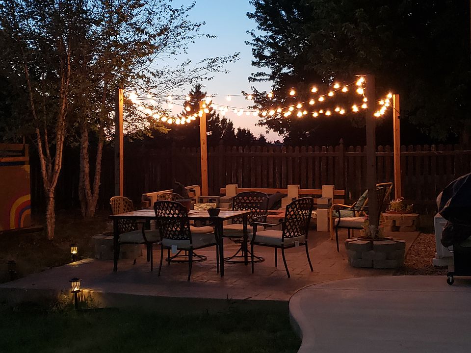 Relax on outdoor patio