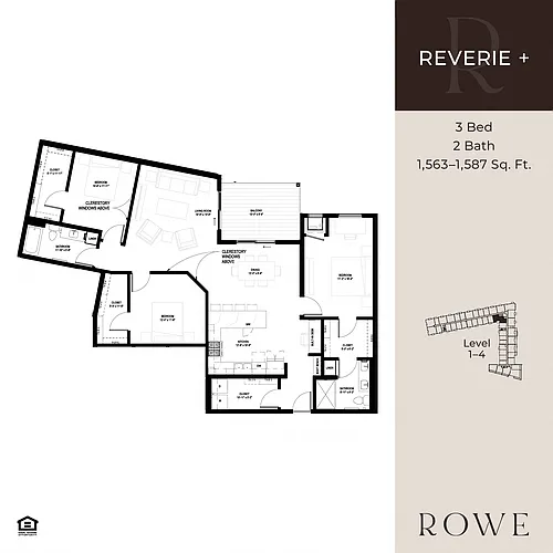 Floor plan Reverie +