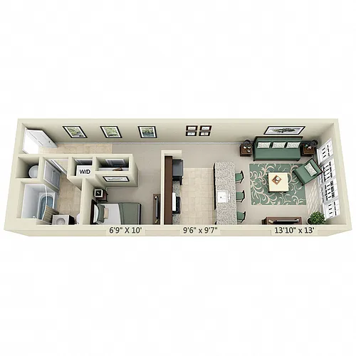 Floor plan S1B
