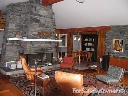 Fireplace & Dining Area