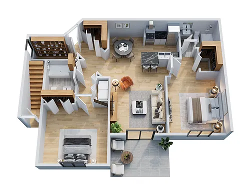 Floor plan The Silver
