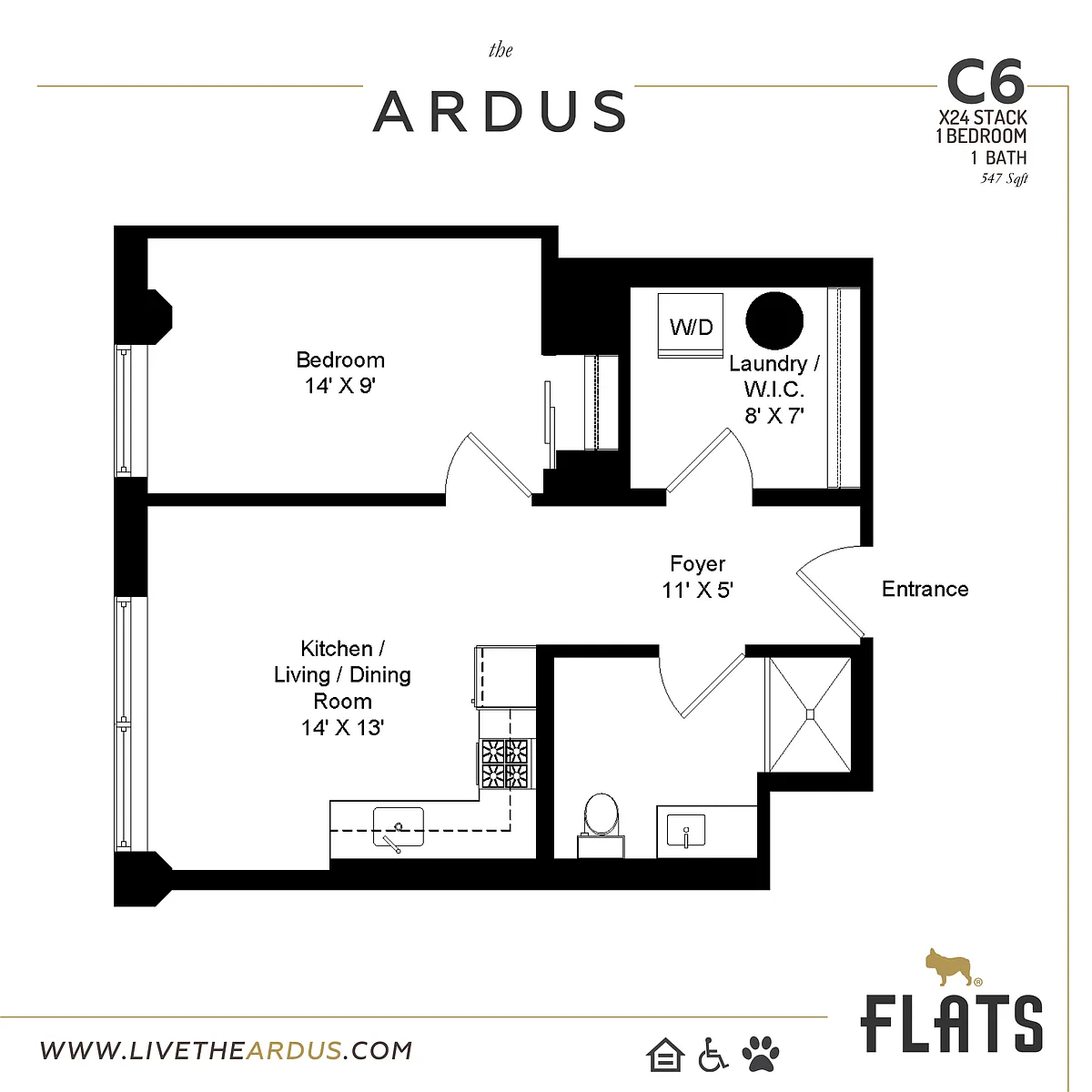 Floor plan C6