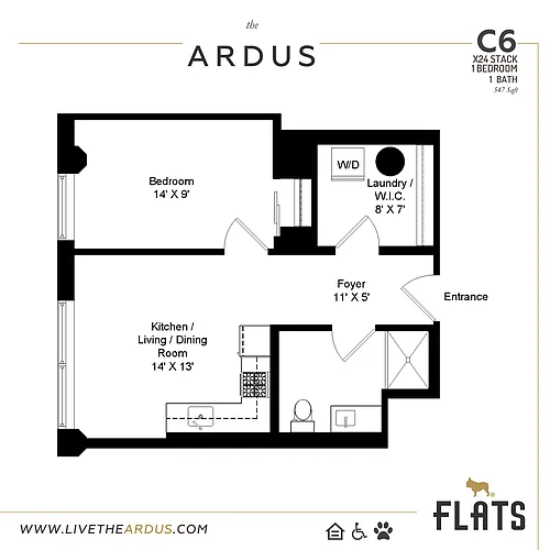 Floor plan C6