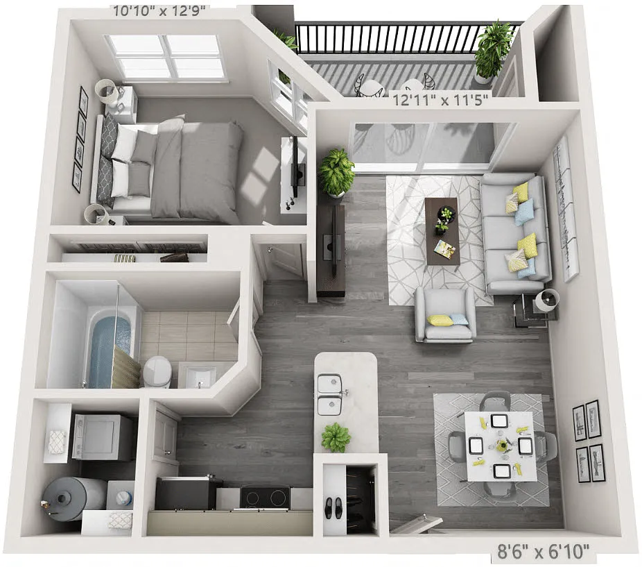 Floor plan POTOMAC