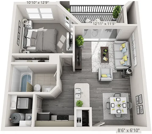 Floor plan POTOMAC