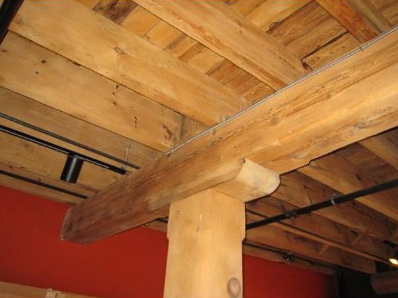High Beamed Ceiling