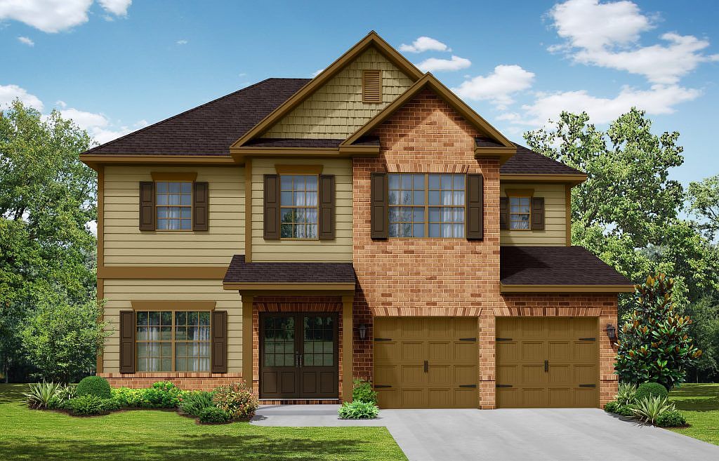 Stephen Elliott Homes The Yorkshire Plan, McPherson Woods, Dallas, GA