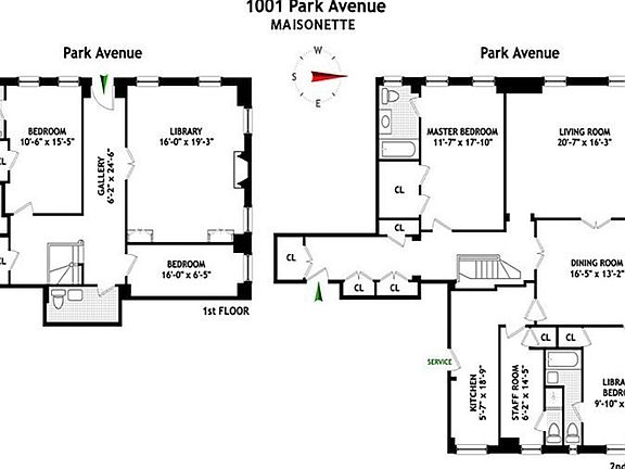 2nd image of 1001 Park Ave #1N-2N