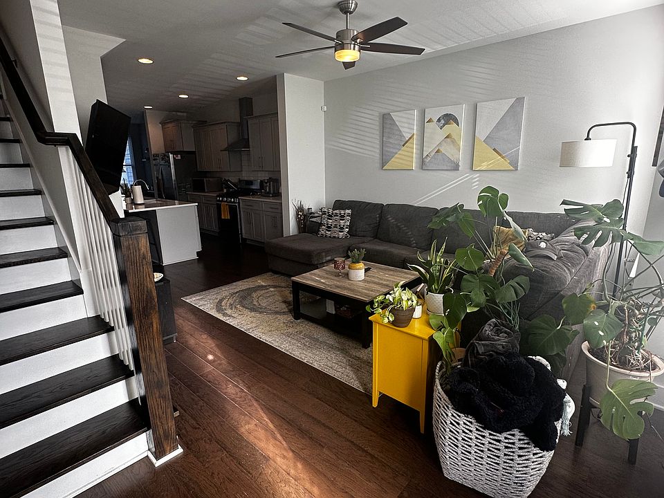 Main entry into living room