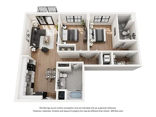 Floor plan B2