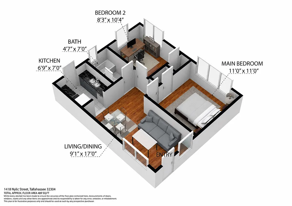 Building Photo - 1418 Nylic St #6
