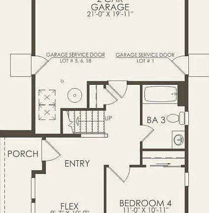 First Floor 4 br 3.5 ba