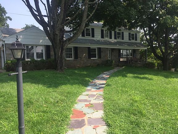 Front with slate walkway