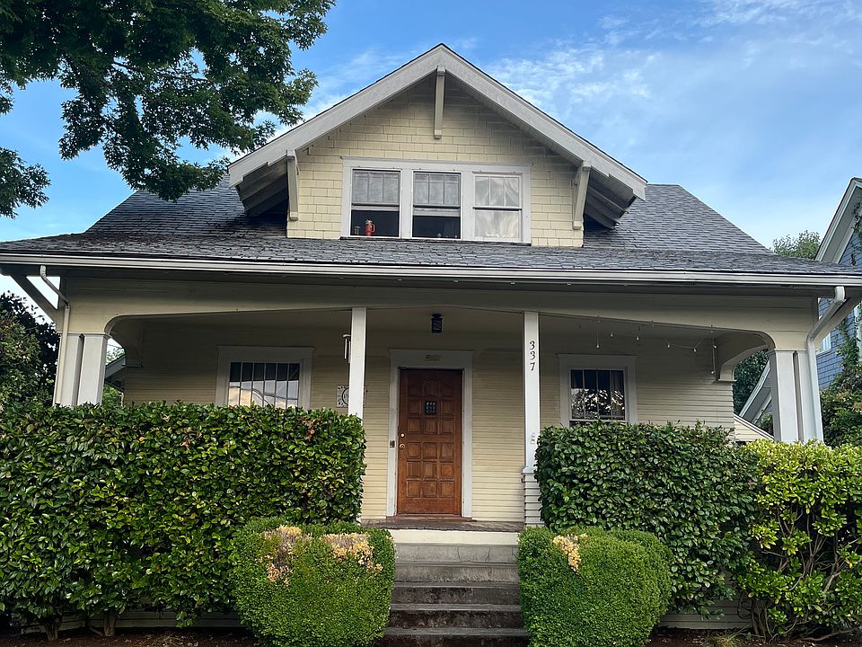 The Apartment is located in the basement of this house.