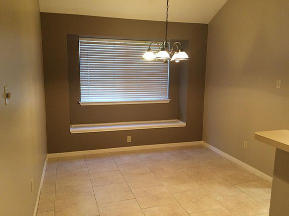 Dining area with window seat