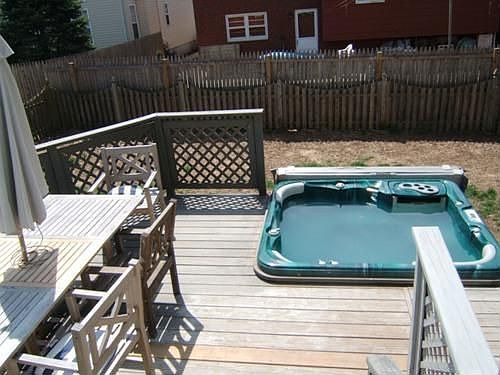 Enjoy the Hot Tub on the Deck