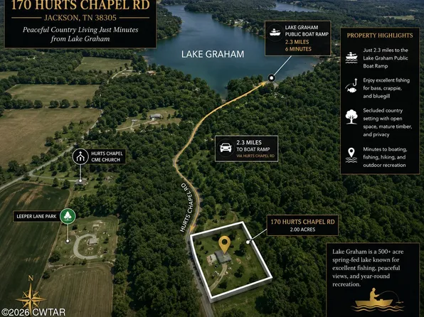 170 Hurts Chapel Rd, Jackson, TN 38301