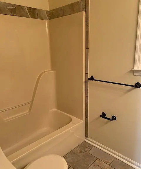 Bath in primary suite