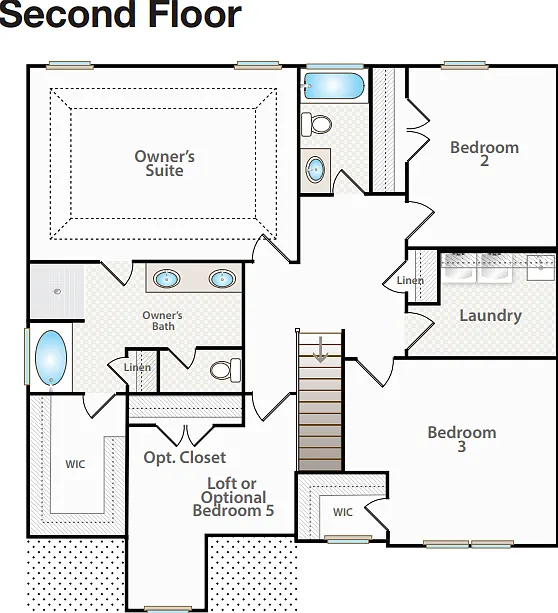 5 bed, 2.5 bath, 2574 sqft, $2,600 — Photo 3