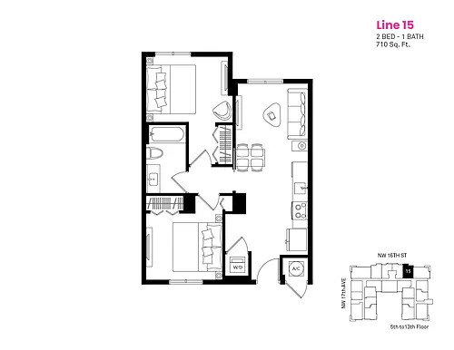 Floor plan Line 15