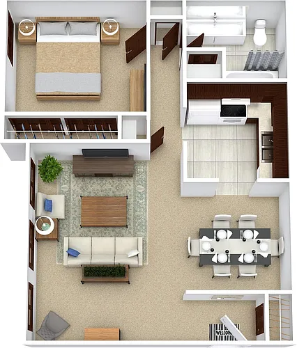 Floor plan Violet
