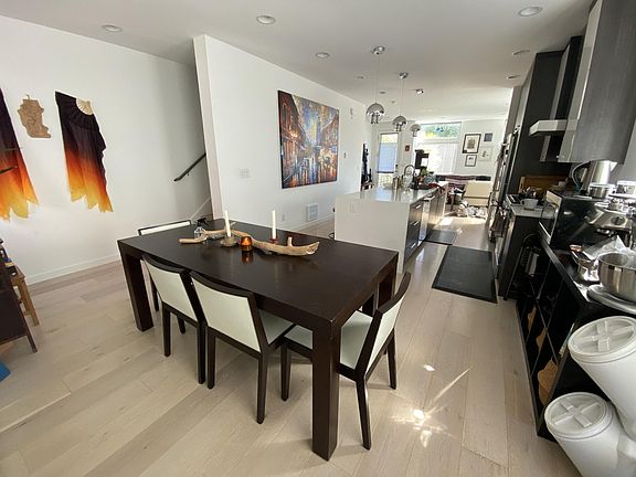 Main floor: view from dining area