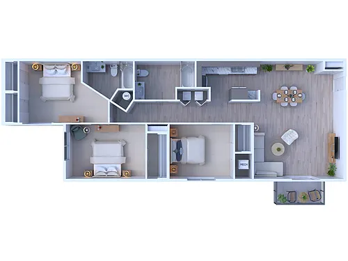 Floor plan Dalton