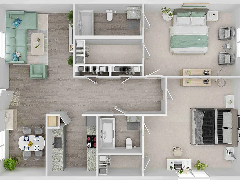 Ashford Willow Falls 2 Bed 2 Bath Ashford Willow Falls 2 Bed 2 Bath