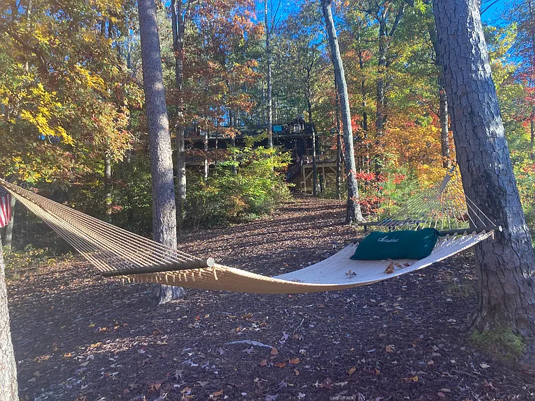 Hammock by the lake