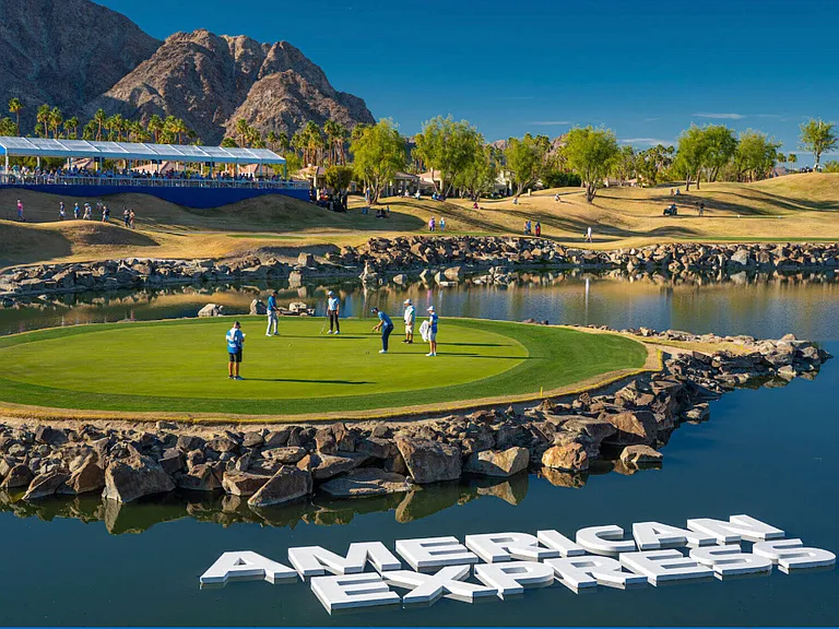 In January, you can walk to the Stadium course to watch the pros play in The American Express Golf Tournament.
