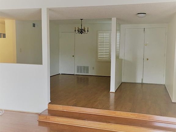 From living room looking at Dining room and Entry