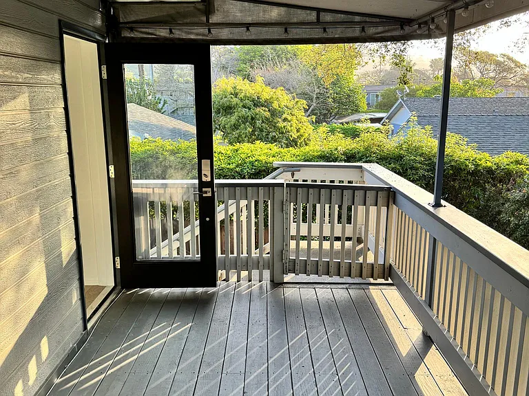 Penthouse main door entrance from veranda on the 1st floor