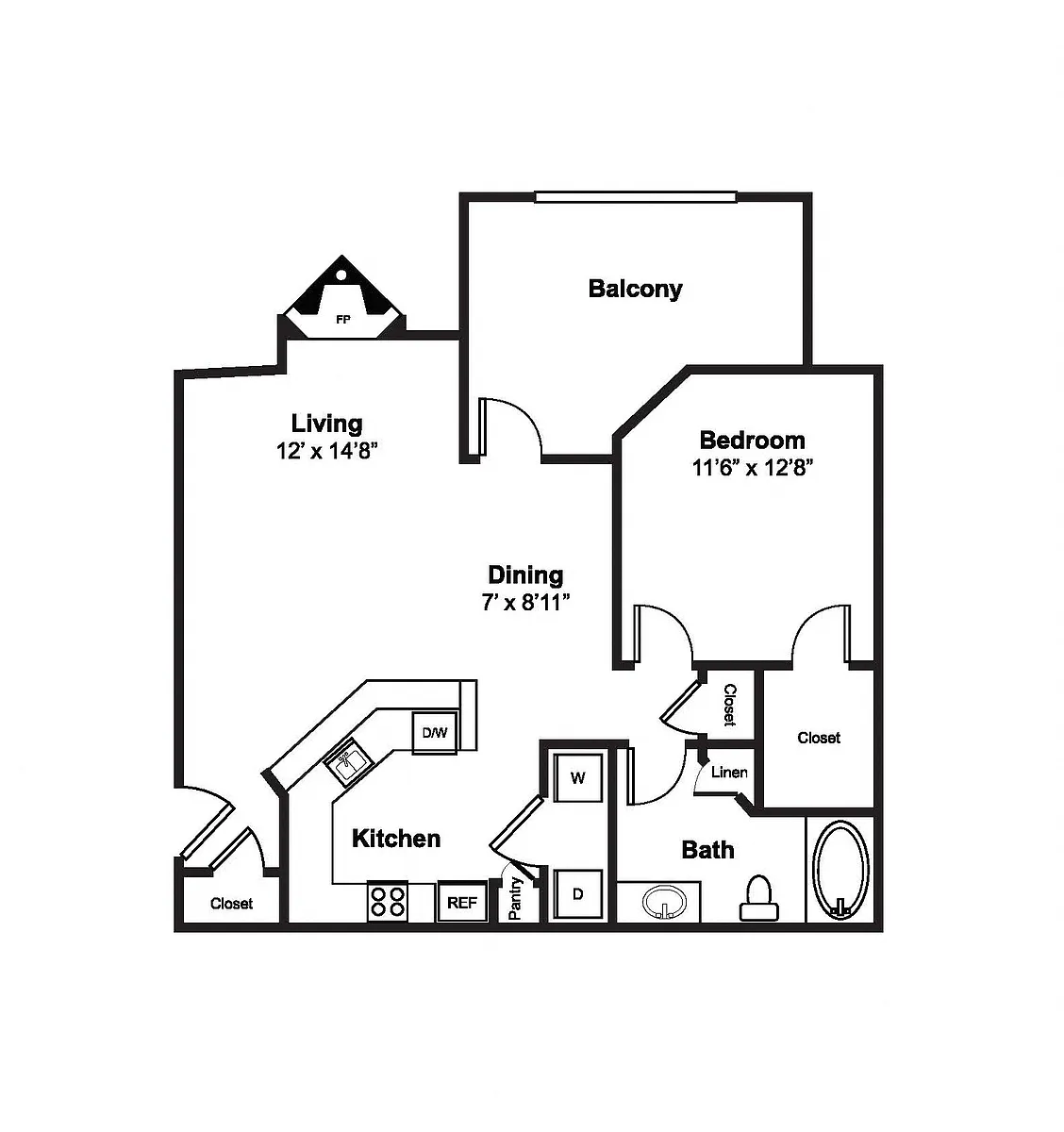 Floor plan A4