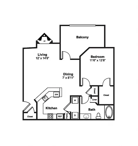 Floor plan A4