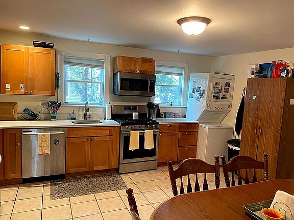Washer Dryer in kitchen