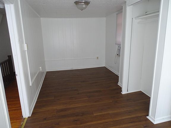 Front bedroom from bay window.