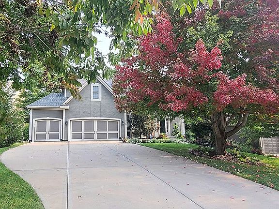 Large driveway