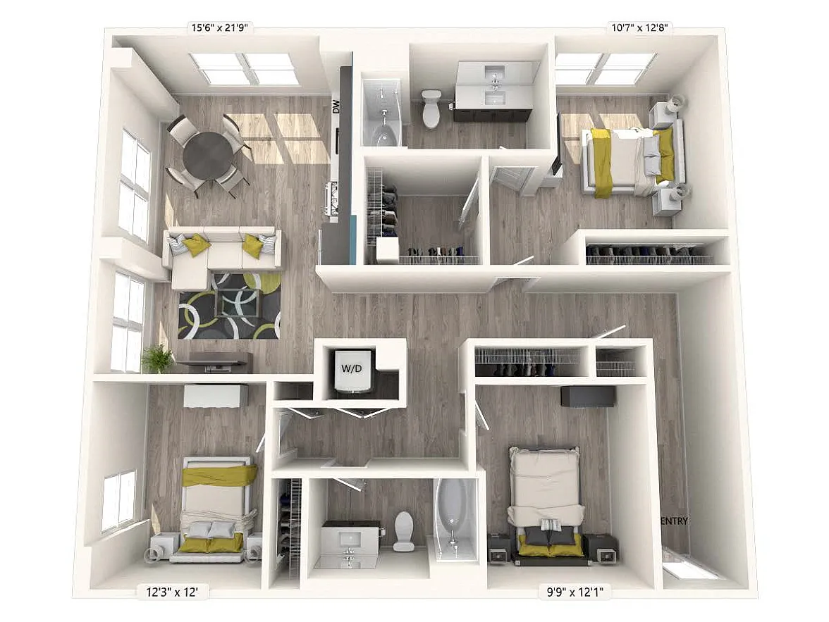 Floor plan 201