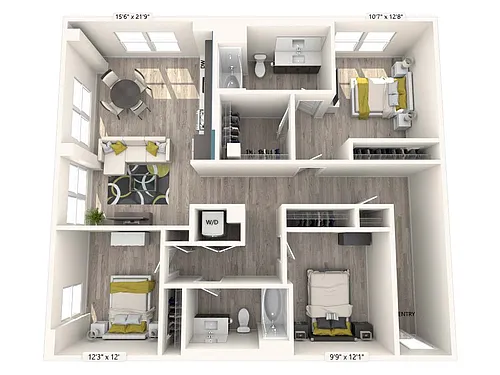 Floor plan 201
