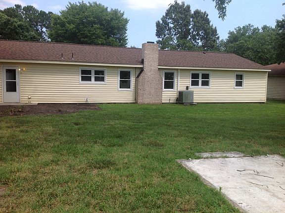 Rear of house.
