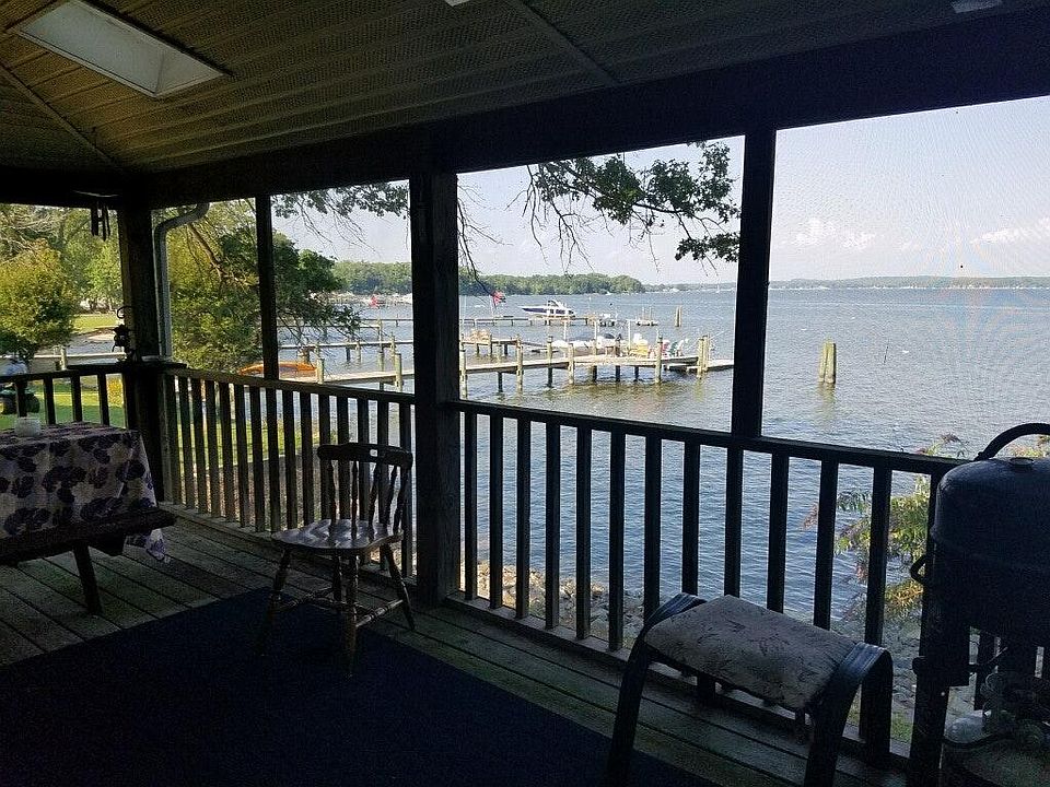 water front view from the porch