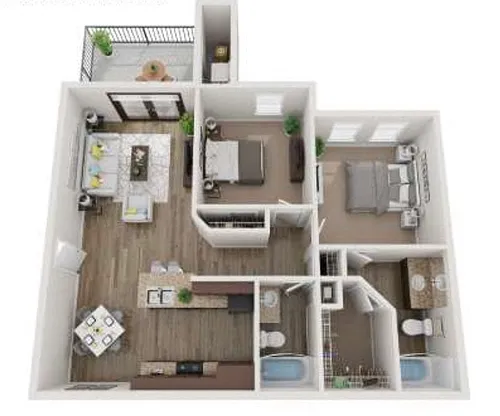 Floor plan B2