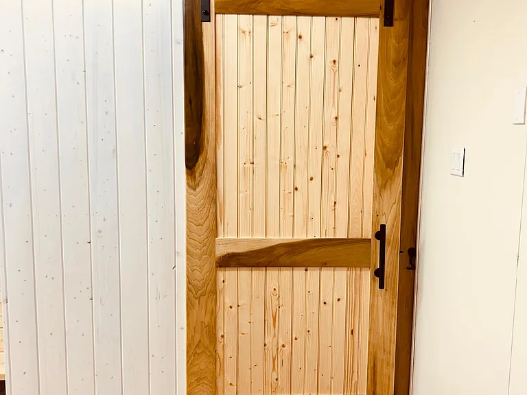 Bedroom door entrance