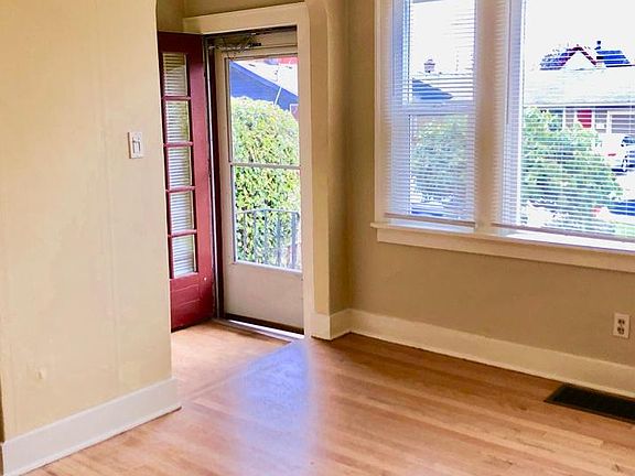 Front door from living room