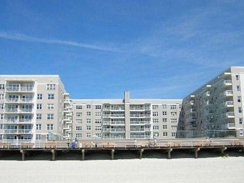 View of apt unit from beach